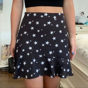 Nasty gal star skirt!